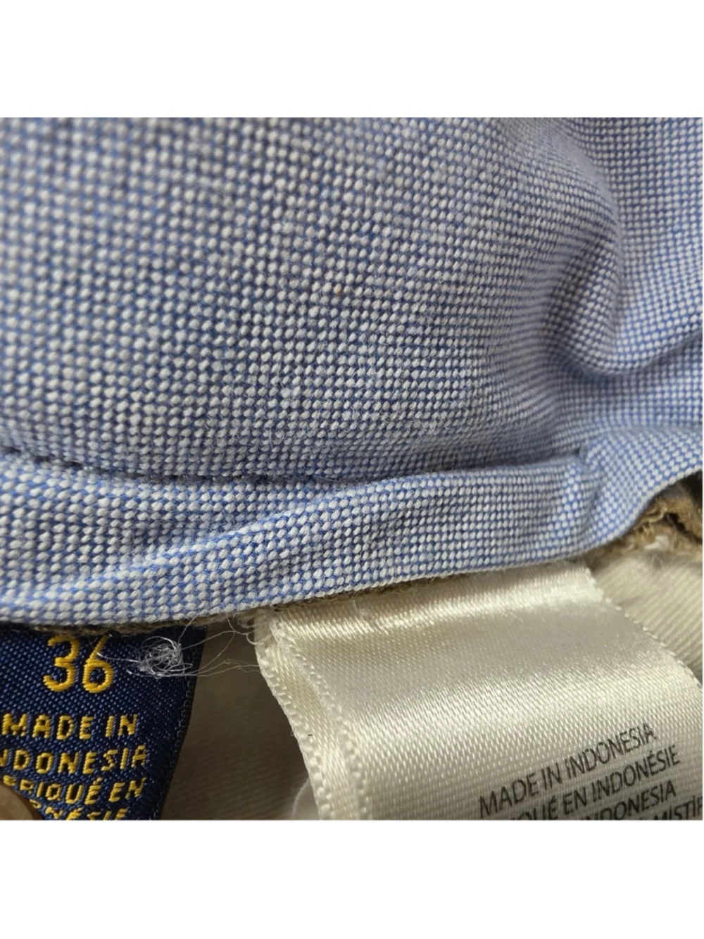Polo Ralph Lauren The Polo Chino Shorts Mens 36 Stretch Classic Fit Khaki Tan